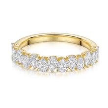 Prong Setting Three Quarter Eternity Diamonds Rings