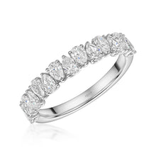Prong Setting Three Quarter Eternity Diamonds Rings