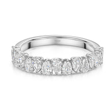 Prong Setting Three Quarter Eternity Diamonds Rings