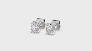 Talon Setting StudsDiamonds Earrings