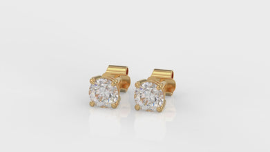 Talon Setting StudsDiamonds Earrings