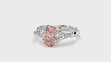 Talon Setting Three Stone Ring Diamonds Rings
