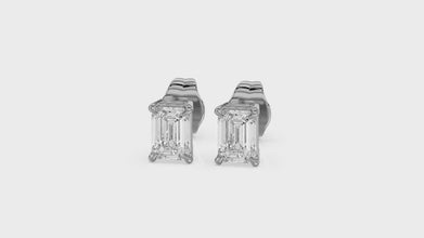 Prong Setting StudsDiamonds Earrings